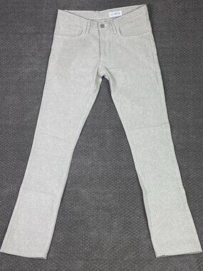 Gustin Jeans Mens 36 x 36 Slim Fit Gray Salt and Pepper Denim Cone #99 NWOT